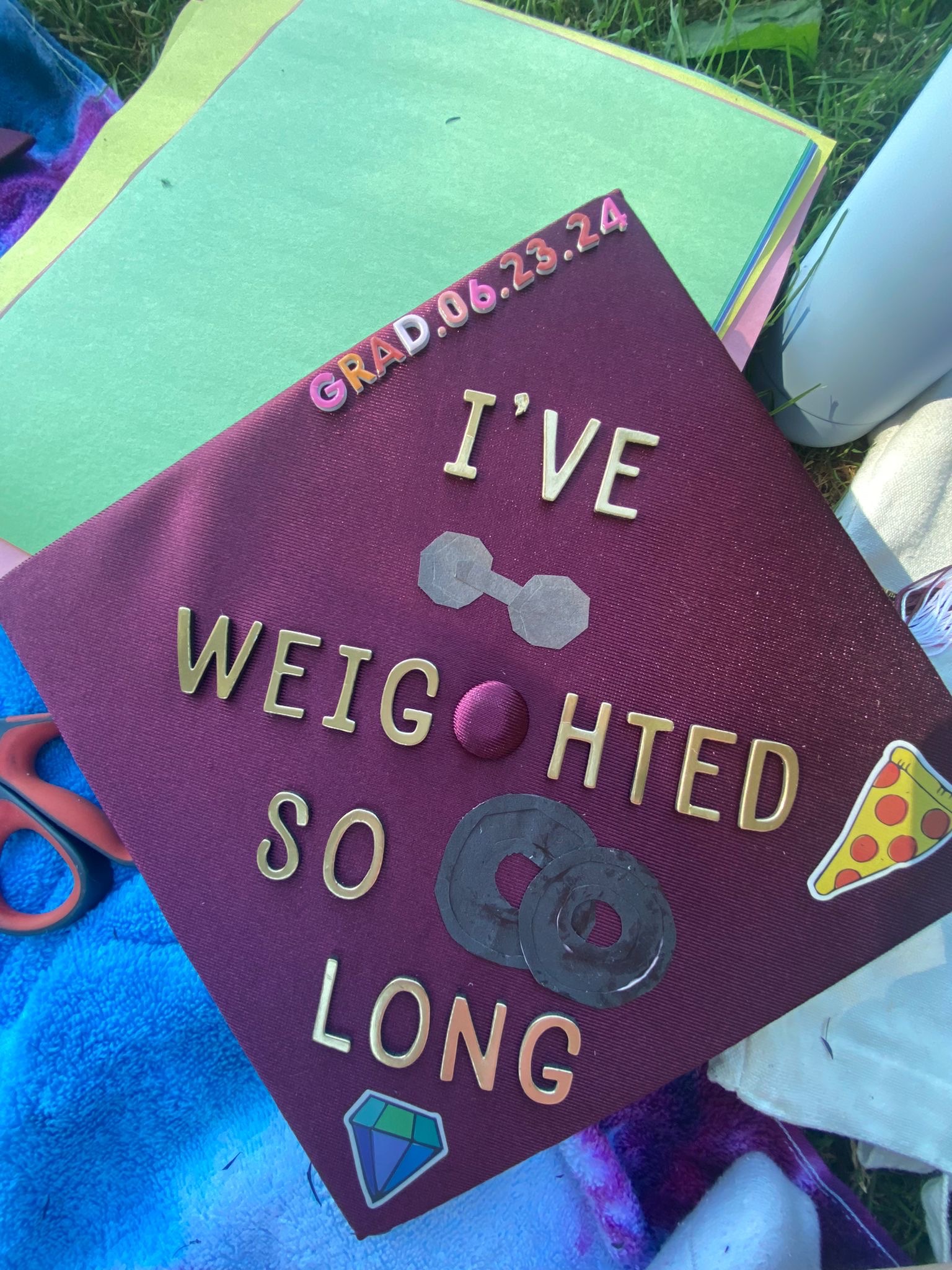 I had to make it to the graduation! – Little Yellow Notepad